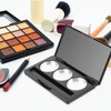 FRCOLOR Eyeshadow Palette, Makeup Palette, 3 Color Storage, Aluminum Case,