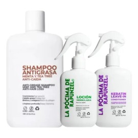 Kit Shampoo Antigrasa Rapunzel + Acondicionador De Regalo
