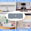 Kitchen Faucet Sink Splash Guard Silicone Faucet Water Catcher Mat