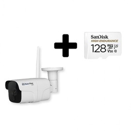 Global Eye Net RoboView G+ 128GB Home CCTV Home Cam 3.6mm Indoor/Outdoor Wired/Wireless IP Camera