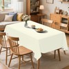 CC-SLZP 3 Pack Plastic Table Cloth Rectangle 54 x 108