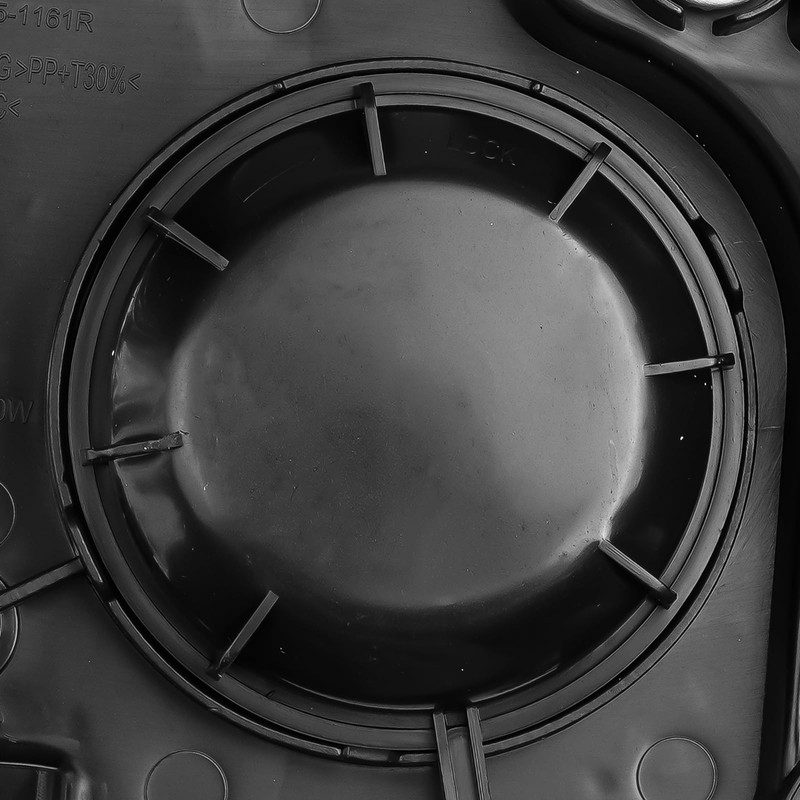 PHILTOP Headlight Assembly, Black Headlights Replacement Compatible with 2016-2017 Terrain