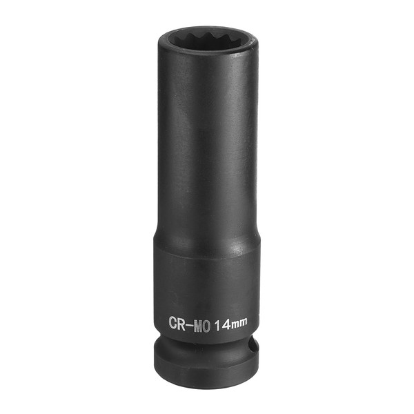 QUARKZMAN 6-Point Deep Impact Screwdriver 1/2 Inch Drive 14 mm