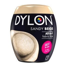 DYLON Washing Machine Fabric Dye Pod for Clothes & Soft Furnishings, 350g – Sandy Beige