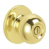 J-Series by Schlage Corona Door Knob with Standard Trim, Bed