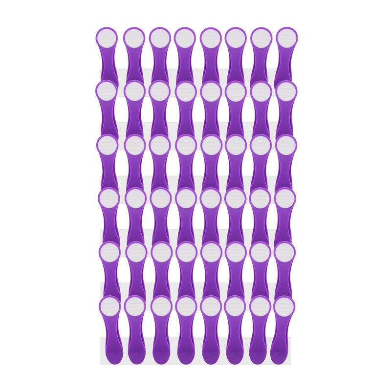 trendfinding 48 Clothes Pegs with Stainless Steel Springs and Soft