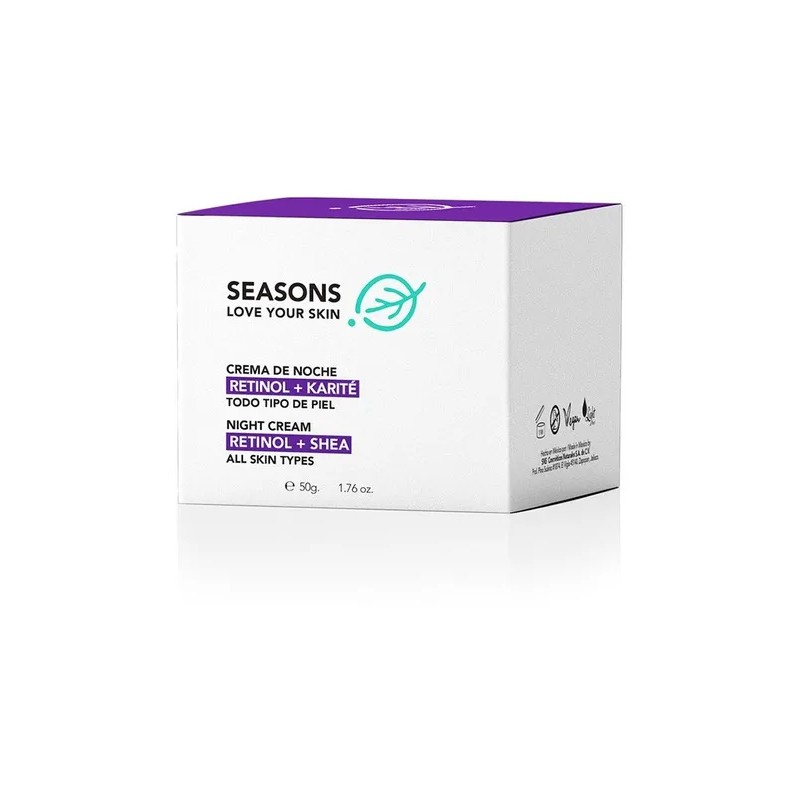 Crema De Noche Retinol + Karité 50gr Tipo de piel