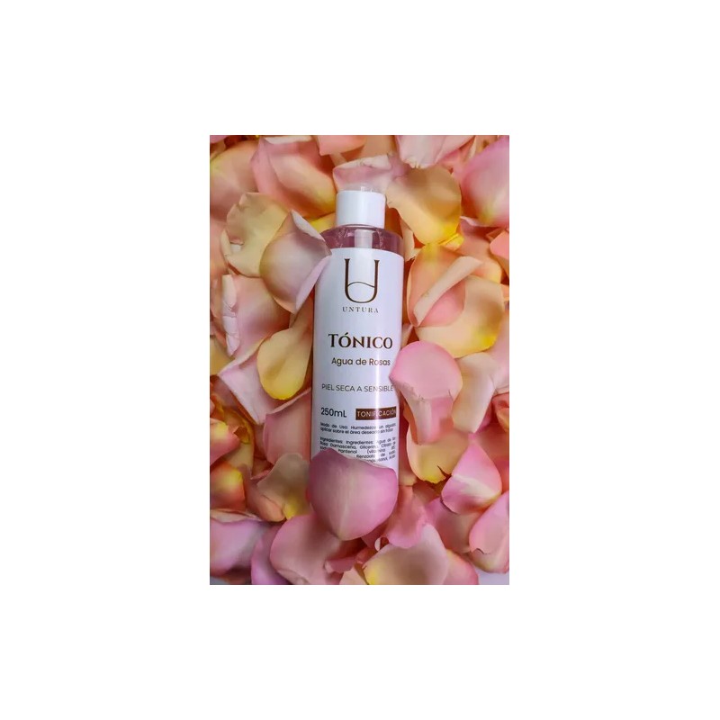 Tónico Hidratante Con Agua De Rosas