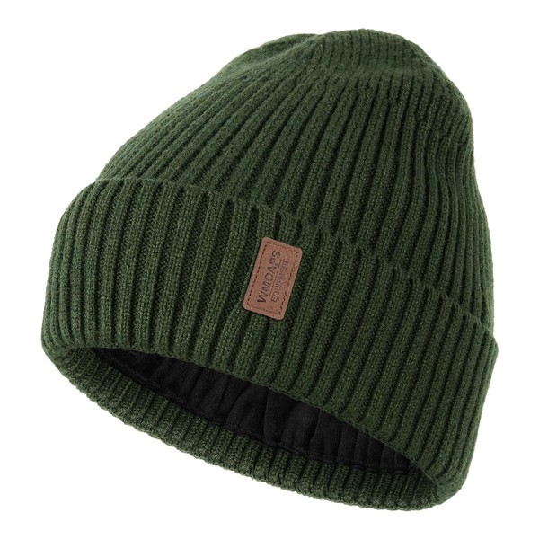Wmcaps Beanie for Men, Unisex Classic Knit Beanie Winter Hat