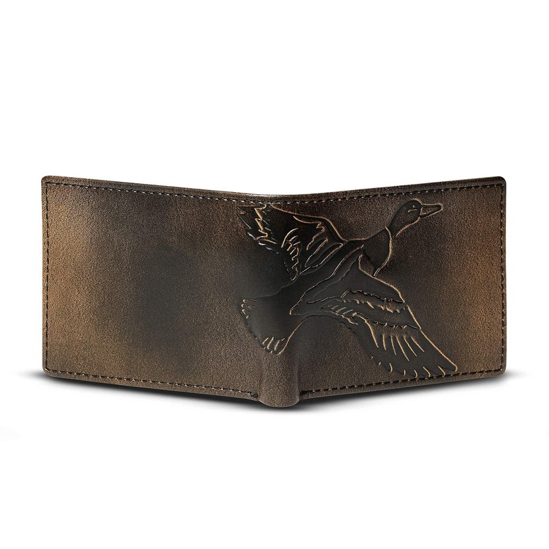 HoJ Co. Duck Bifold Wallet for Men | Outdoor Sportsman