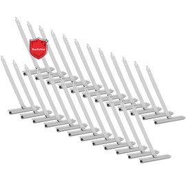 BAUHELD® Roller Shutter Suspension Spring Maxi [Pack of 24] - Roller Shutter Suspension Made of High-Quality Spring Steel [Plastic Coated] - Roller Shutter Spring with Dovetail - For Roller Shutter