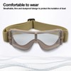 Military Goggles Impact Resistant and Breathable Outdoor Protective Glasses for