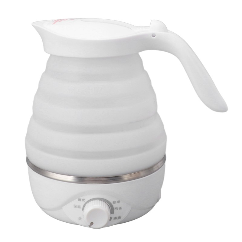 Travel Folding Electric Kettle Portable Silicone Foldable Collapsible Mini Household
