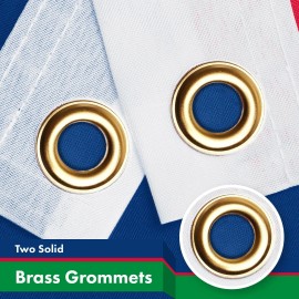 UD_G128 5 Pack: Namibia Namibian Flag  3x5 Ft  LiteWeave Pro Series Printed 150D Polyester  Country Flag, Indoor/Outdoor, Vibran