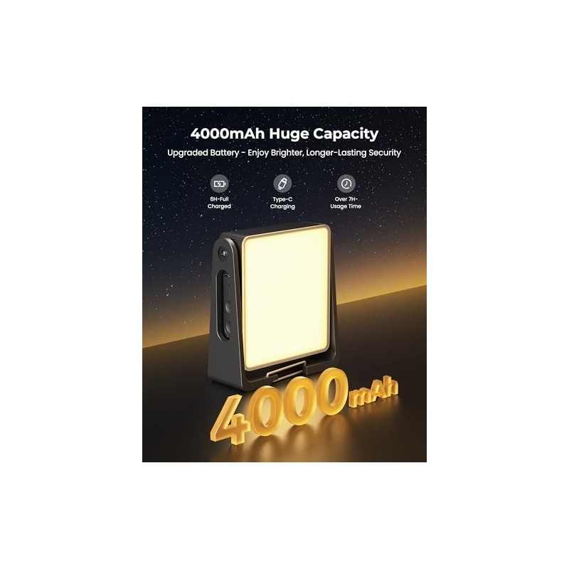 Rechargeable LED Camping Lanterns - 2 Pack with 360° Stand