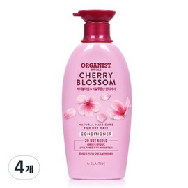Organist Cherry Blossom Moisture Nutrition Conditioner, 4, 500ml / 오가니스트 체리블라썸 수분 영양 컨디셔너, 4개, 500ml