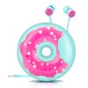 AnRuk Cute Donut Earbuds for Kids, Kid Size Wired Earbud