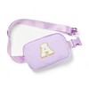 Boulder Bee Belt Bag with Initial Letter, Stylish Fanny Pack