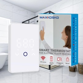 MAXKOSKO WiFi Smart Thermostat for Electric Floor Warming System