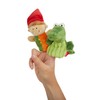 SIGIKID Finger Puppet Kasperl, Plush Doll for Sticking On Your