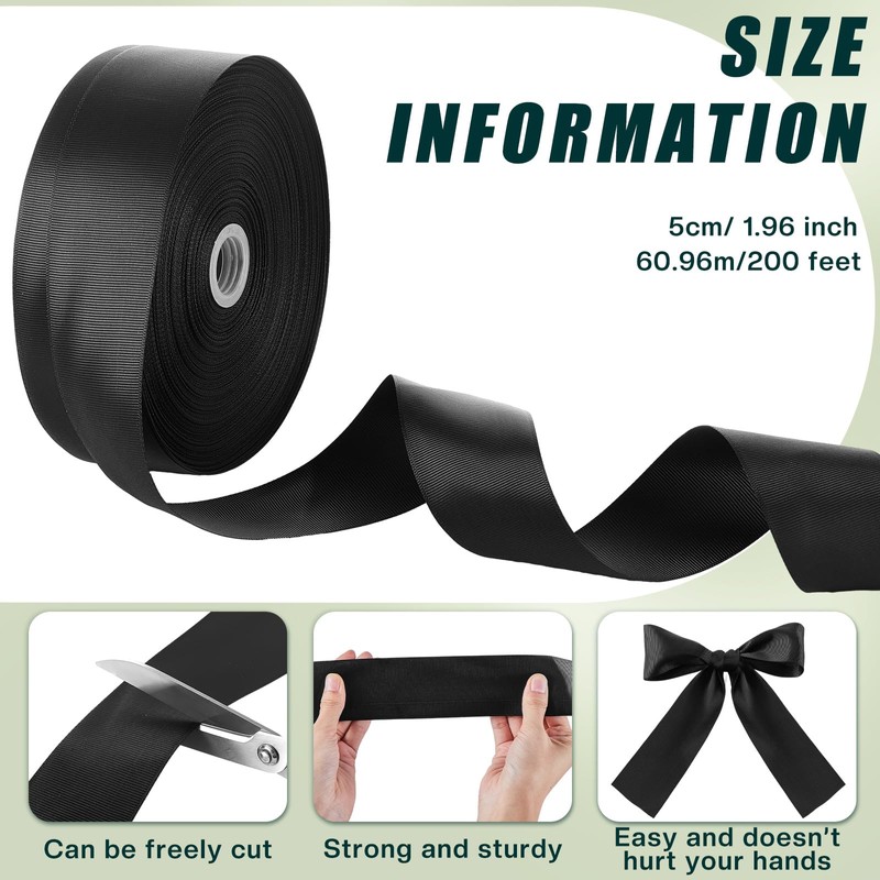 Frienda 2 Rolls Duct Strap Duct Support Webbing Wide Webbing