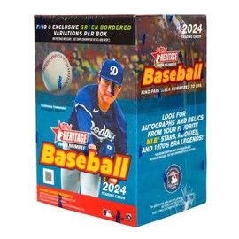 2024 Topps Heritage High Number Baseball 8-Pack Blaster Box 8 Packs Per Box, 9 Cards Per Pack
