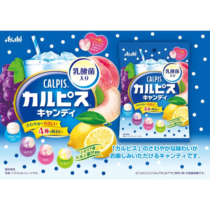 Asahi Group Foods Calpis Sandy, 3.5 oz (100 g)