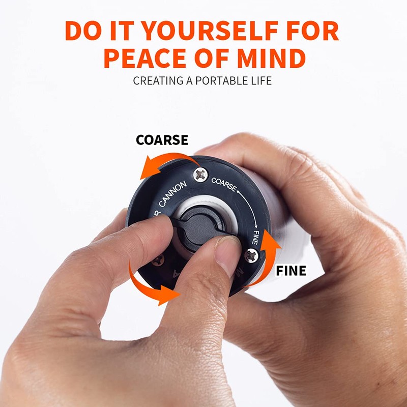 Manual Pepper Grinder Salt and Pepper Mill Shakers Thickness Adjustable