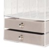 5 Drawers Acrylic Earring Holder Dustproof Storage Display Transparent Acrylic