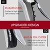 KAYCROWN Stainless Steel Wine Bottle Opener, Vertical Lever Corkscrew with