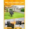Brightown Solar String Lights Outdoor - 38FT Patio With Remote,