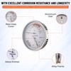 Golden Wave Sauna Thermometer & Hygrometer 2-in-1 – Fahrenheit (70-250°F)