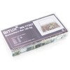 BITUXX® 150-Piece Rivet Nut Set Flat Head Rivets Thread Rivets