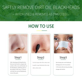 CoolWell Original lmported Blackhead Acne Removal Strips DeepCleaning Oil Control Nose StripsInstant Pore Unclogging PoreShrinking Refreshing Skin FeaturesC-Bond Technology(50 Count (Pack of 5))