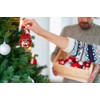SICOHOME Christmas Frame Ornament 2020, 2.8"x 3" Christmas Wreath Photo