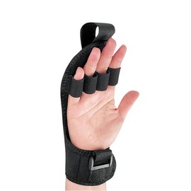 Rehabilitation Training Gloves, Elderly People, Muscle Training, Finger Contraction, Finger Grip Strength, Training Gloves, Hand numbness, Rehabilitation Gloves, Finger Anti-cramping, Assisted Fixation, Waterproof, Canvas Material, Durable, Finger Stretch, Rehabilitation Gloves