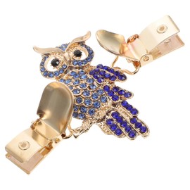 SAFIGLE Owl Cardigan Clip Women Shawl Clips Dress Collar Clip Shirts Cinch Clip Shirt Brooch Clip Sweater Cardigan Clips Dress Brooch Clip Cardigan Collar Clip Chic Shawl Clip Sweater Clip
