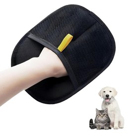 Blleshelfl Tierhaarentferner Handschuh, Pet Hair Remover Glove, Tierhaarentferner Handschuh, zum Waschen, Hair Removal, Fellpflege, 2 Stück