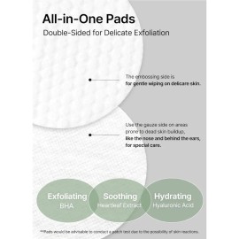 Celimax Jiwoogae Pads Exfoliantes Hoja Corazón 175ml 80pads