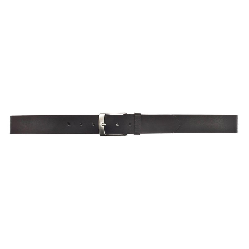 H.I.S 40 mm Men's Leather Belt W85 Black - Can