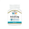 Hierro 65 Mg (sulfato De Hierro 325mg) 21st Century 120