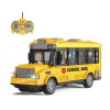 UNOMI Remote Control Modern School Bus Toy - 1:30 Scale