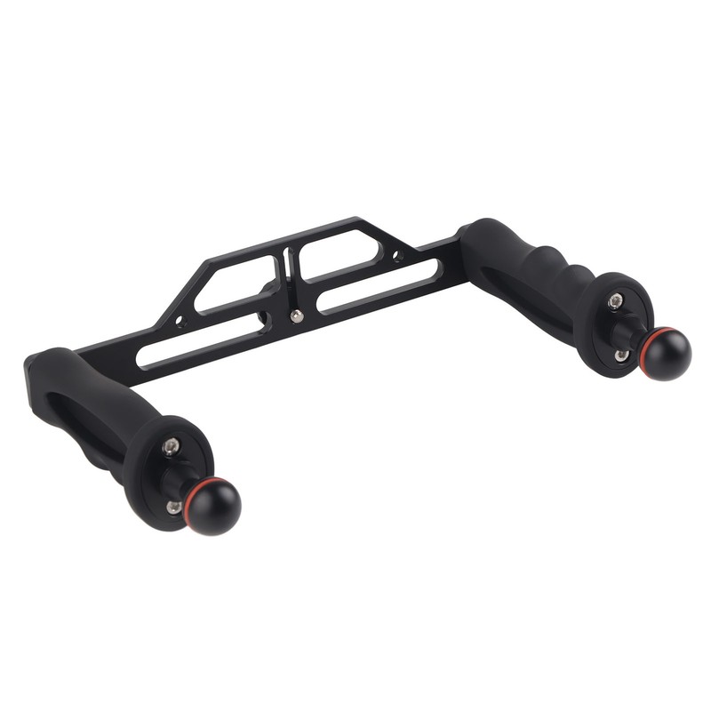 Dual Handle Aluminium Tray Stabilizer Rig Diving Underwater Camera Housings