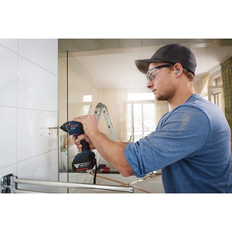 Bosch 2608589520 HEX-9 Ceramic Tile Drill Bit, Grey, 4 x