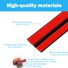 19.7FT Universal T-Shape Car Windshield Weather Stripping - Self-Adhesive Rubber