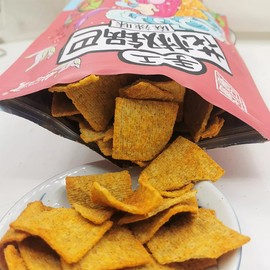 SIJIYUNLI-huajiao guoba 158g/5.57oz Coarse Grain, Internet Famous Snack, Nostalgic Casual Snack, Handmade rice crust (158g/5.57oz, Spicy flavor)