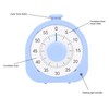 60 Minute Visual Timer for Kids Adults with Two Reminder