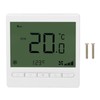 Smart Fan Coil Thermostat ABS LCD Screen Anti Interference Intelligent
