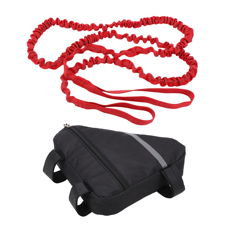 Bike Tow Bungee Attachment Rope Bicycle Pull Behind Strap Traction