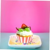 MAGICLULU 100pcs Stripes Paper Muffin Cups Baking Paper Cup for